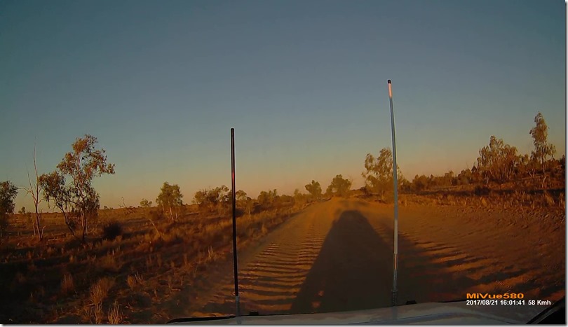Corrugations on the Coongie Lakes